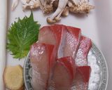 ブリとしめじの生姜醤油煮のせ丼作り方1写真
