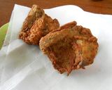 フライドチキンスープ（クリスマスの残り）作り方1写真