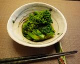 お酒が進む☆菜の花の辛子和え作り方8写真