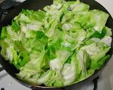キャベツと鶏むね肉のオイスター炒め作り方3写真