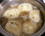 ☆生ハムチーズ♪蓮根のはさみ揚げ☆作り方5写真