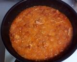 チーズを絡ませたアマトリチャーナ作り方7写真