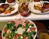いろいろ野菜のリースサラダ作り方2写真