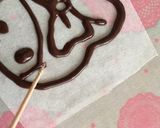 キャラチョコ☆ケーキデコに♪カーズなど作り方5写真