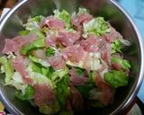 アボカドと生ハムのサラダ作り方1写真