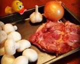 チキンマカロニグラタン♪作り方1写真