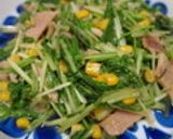 水菜とベーコンのコンソメ炒め作り方15写真