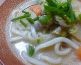 豚汁リメイク・味噌煮込みうどん作り方4写真