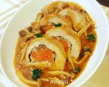 決定版 ♡ チキンロールのトマト煮作り方12写真
