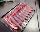ラム肉フレンチラックの豪快焼き♬作り方1写真