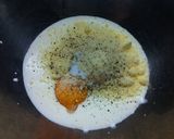 簡単カルボナーラ作り方1写真