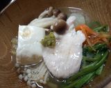 超ヘルシ～！鶏むね肉のとろとろ鍋作り方6写真