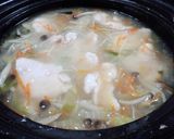 超ヘルシ～！鶏むね肉のとろとろ鍋作り方7写真
