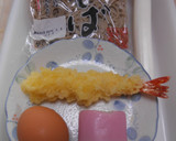 年越しそば・エビ天の卵とじのせ作り方1写真