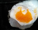 黄身が垂れない！目玉焼きトースト(卵)！作り方3写真