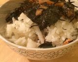 レンジで簡単☆お餅でひじきご飯おこわ風作り方3写真
