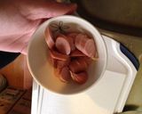 餃子の皮で作ったミニピザ作り方3写真