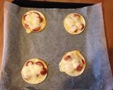 餃子の皮で作ったミニピザ作り方6写真