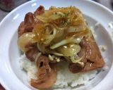 もち豚丼作り方9写真