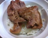 もち豚丼作り方8写真