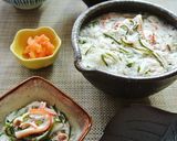 切り昆布と長芋の酢の物作り方3写真
