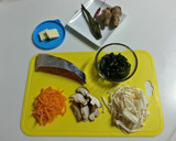 鮭ときのこの炊き込みごはん作り方1写真