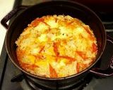 トマト＆チーズ★カプレーゼ風炊き込みご飯作り方3写真