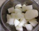 切って煮るだけ☆鰤大根作り方1写真