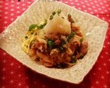 スタミナ☆おろし焼肉スパゲッティ作り方8写真