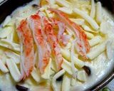 なんと！グラタン皿一つでカニグラタ～ン♡作り方5写真