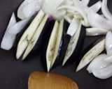 玉葱と茄子のカレー粉炒め♪簡単♪作り方5写真