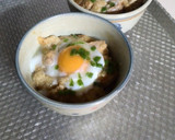 偶然の産物　とろろ照り玉丼作り方5写真
