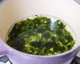 生青のりと赤味噌de簡単☆料亭風お味噌汁作り方2写真