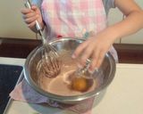 バター不使用！簡単♡チョコケーキ作り方3写真