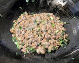 簡単☆なめ茸の納豆チャーハン作り方2写真
