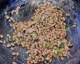 簡単☆なめ茸の納豆チャーハン作り方3写真