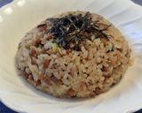 簡単☆なめ茸の納豆チャーハン作り方6写真