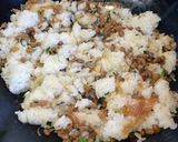 簡単☆なめ茸の納豆チャーハン作り方4写真