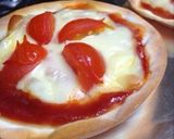 餃子の皮でミニピザ作り方4写真
