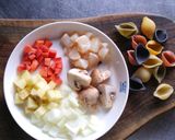 スープジャーでクリームスープパスタ作り方6写真
