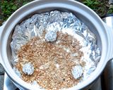 土鍋で軽いくん製：　プロセスチーズ作り方1写真