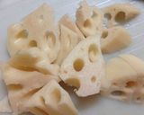 簡単貝柱と蓮根ご飯作り方3写真