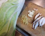 薬膳？丸ごと白菜春雨スープ作り方1写真
