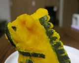 幼児食★干支の馬（かぼちゃだけ）作り方8写真