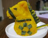 幼児食★干支の馬（かぼちゃだけ）作り方10写真