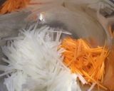 【簡単!お節料理】 柚子香る紅白なます作り方1写真