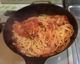 ☆フレッシュバジルでトマトパスタ☆作り方5写真
