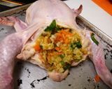 簡単♪薪ストーブのオーブンで鶏の丸焼き作り方5写真