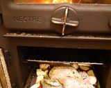 簡単♪薪ストーブのオーブンで鶏の丸焼き作り方9写真