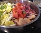 簡単♪赤ワインすき焼き作り方2写真